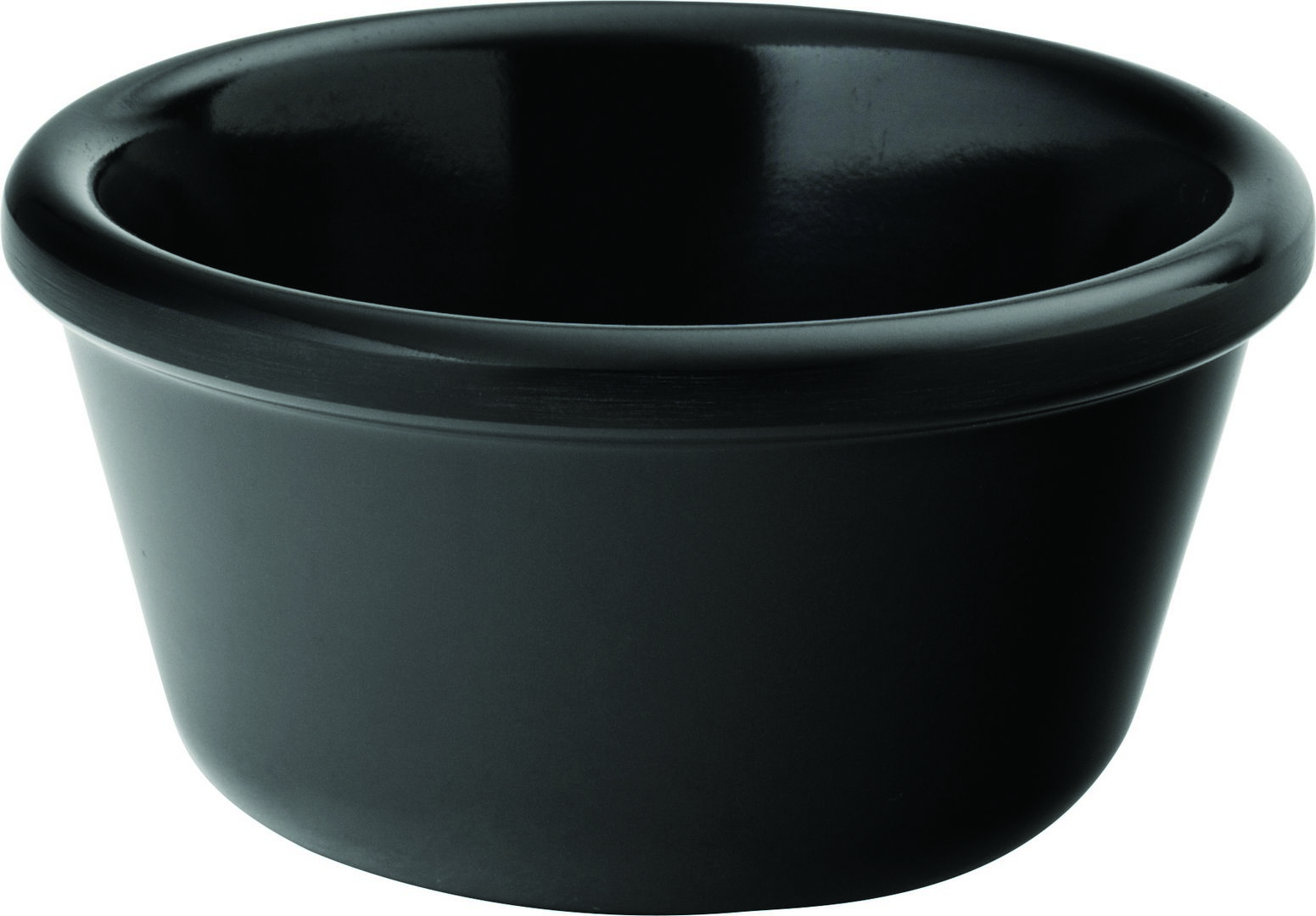 Plain Black Ramekin 3oz (9cl) - CAS280DS03-00-B01048 (Pack of 48)